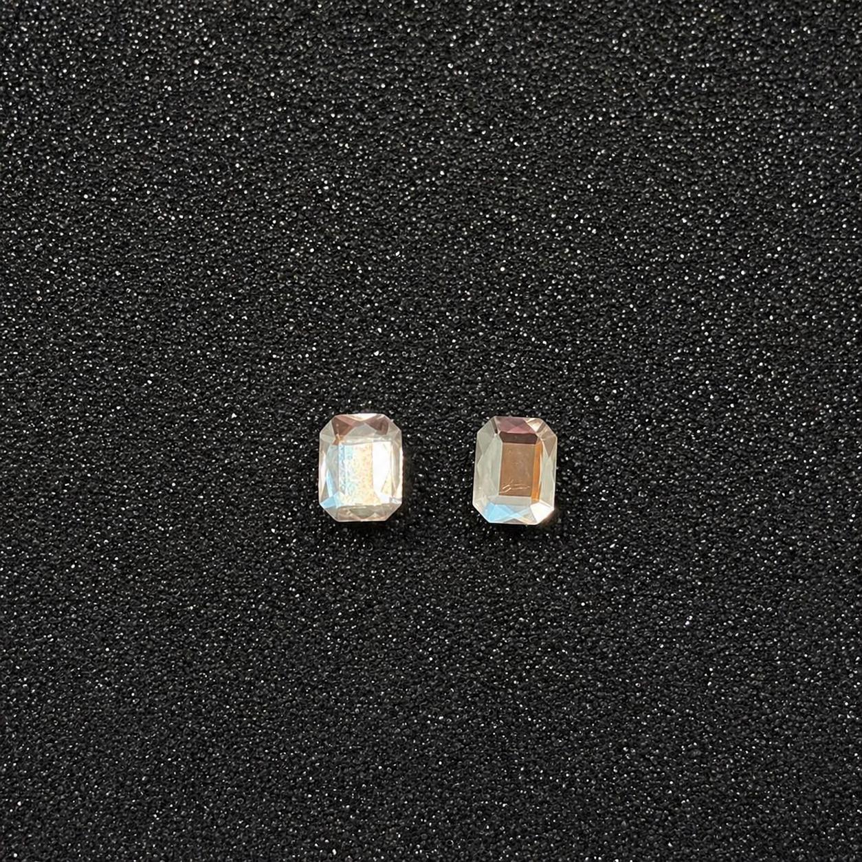 Minimalist Crystal Stud Earrings