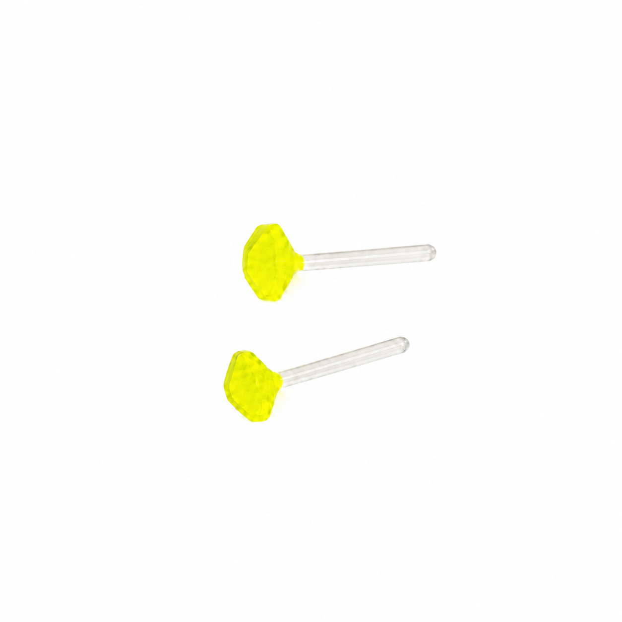 Minimalist Bright Stud Earrings-4.8mm