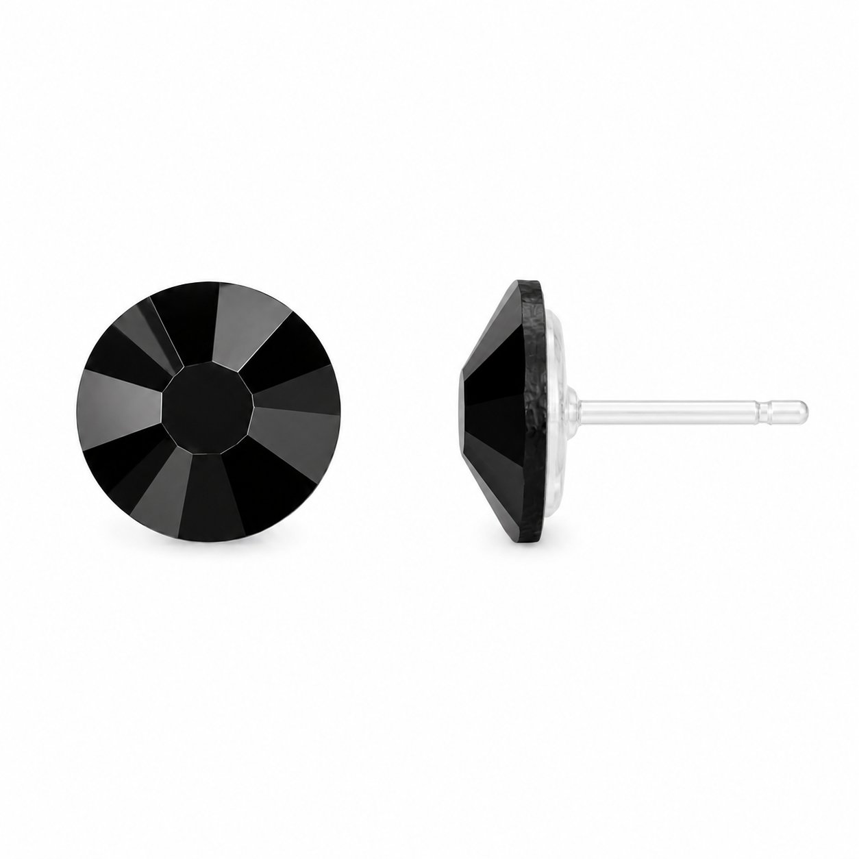 Minimalist Bright Stud Earrings-4.8mm