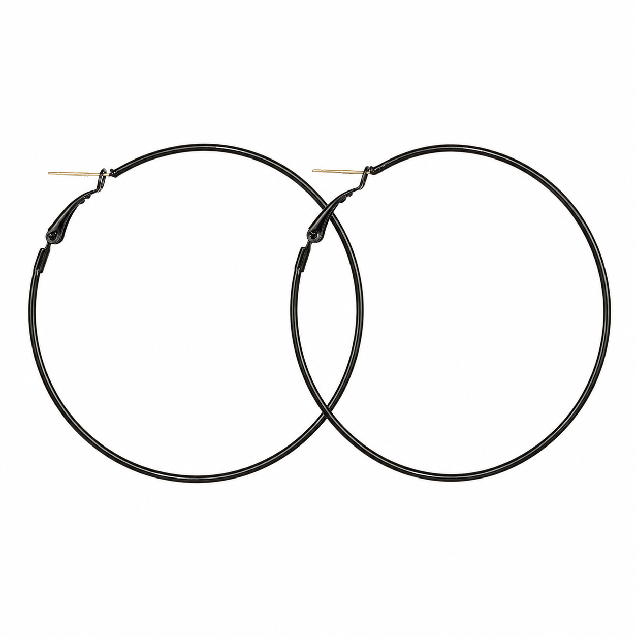 Neon Yellow Hoops